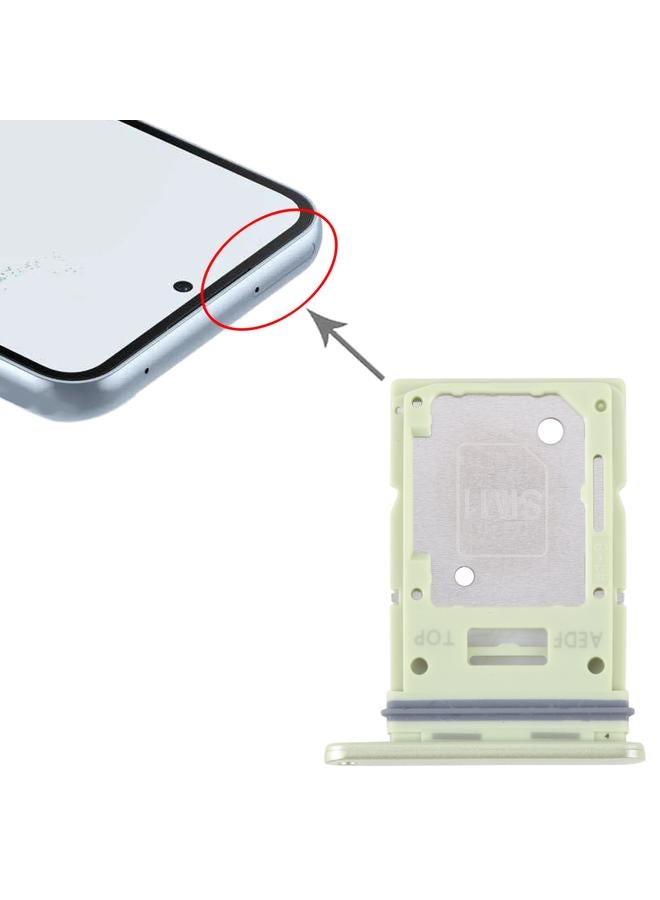 erorex For Samsung Galaxy A54 SM-A546 Original SIM Card Tray + Micro SD Card Tray (Green) - Image 4