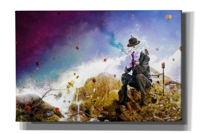 THE UNINSPIRED BY MARIO SANCHEZ NEVADO CANVAS WALL ART 12X18