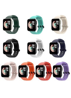Generic Straps Compatible with Redmi Watch 2 Lite Watch Xiaomi Mi Watch 2 Lite Soft Silicone Band for Men, Women,Green  - Image 5