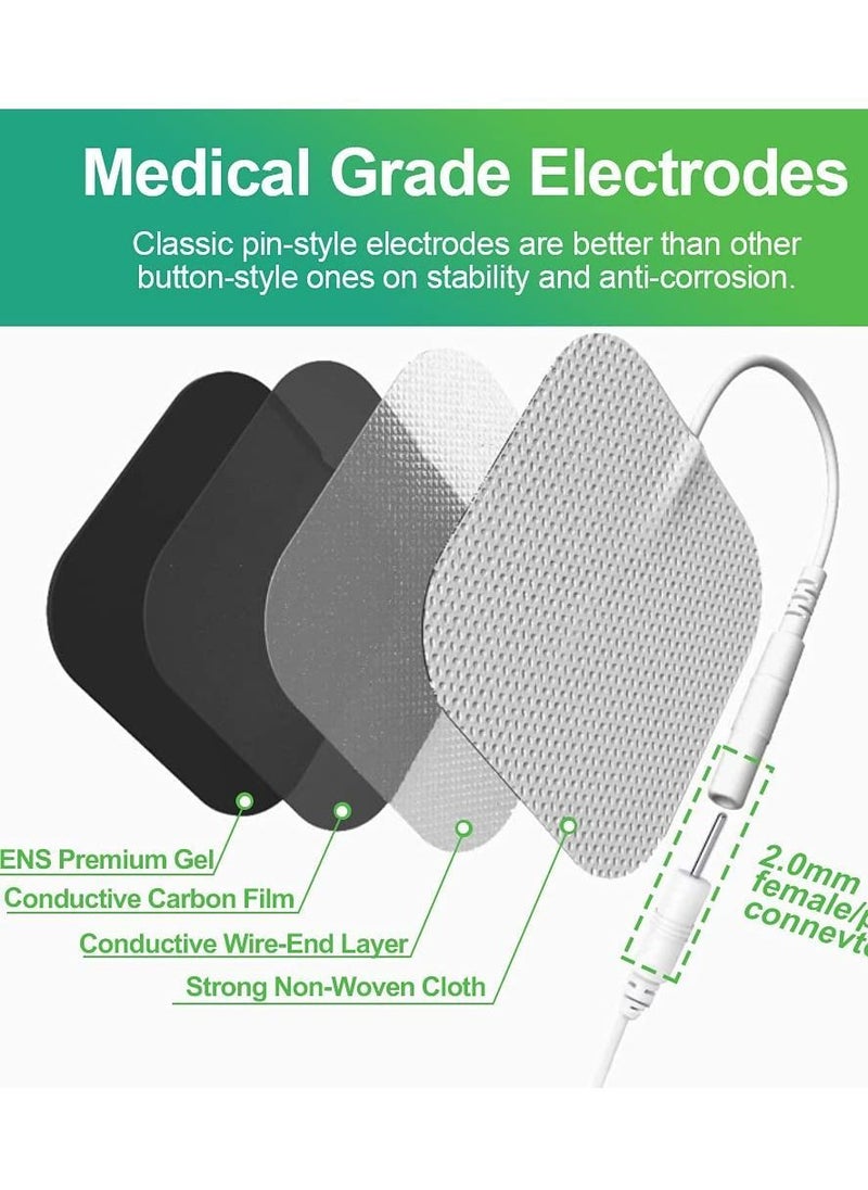 Y&D - 24PCS TENS Unit Replacement Pads Reusable Tens Electrode Patches - Image 1