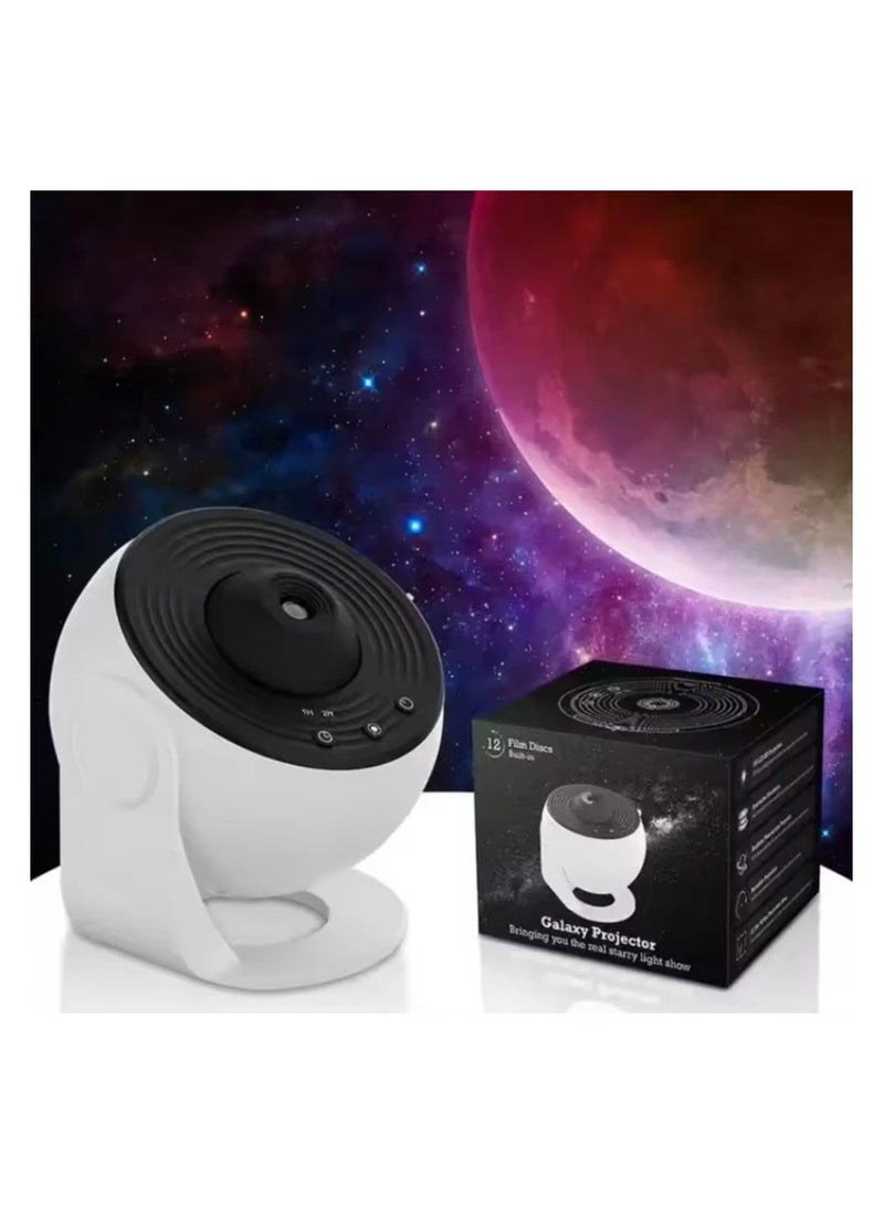 DUSALA Projector HD Image Large Projection Area LED Lights for Bedroom Night Light,Planetarium Projector Night Light Projector for Kids  - Image 1