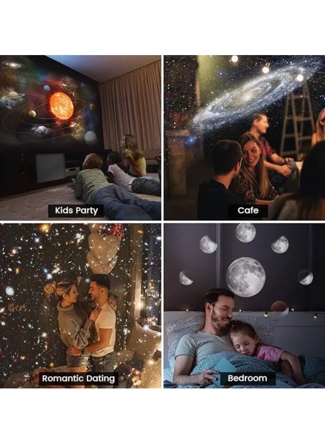 DUSALA Projector HD Image Large Projection Area LED Lights for Bedroom Night Light,Planetarium Projector Night Light Projector for Kids  - Image 2