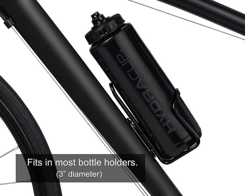 Hydra Cup Sport [4 Pack] 32 oz Squeeze Water Bottles, Fast Flow Sports Water Bottle with Ball Blender Whisk, Bike & Cycling Water Bottle, Travel To Go, BPA Free (Dark Colors) - Image 5