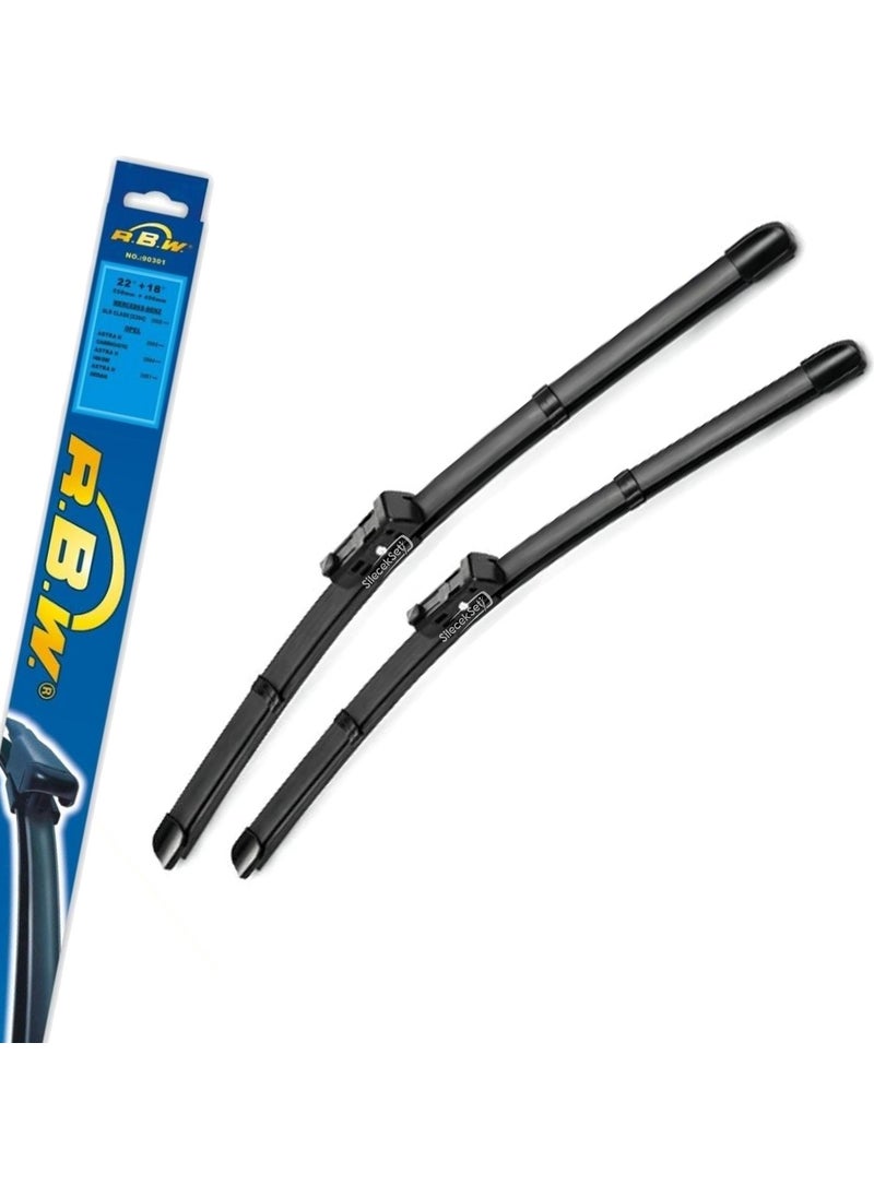RBW Fiat 500C Banana Wiper Set (2009-2016)  - Image 1
