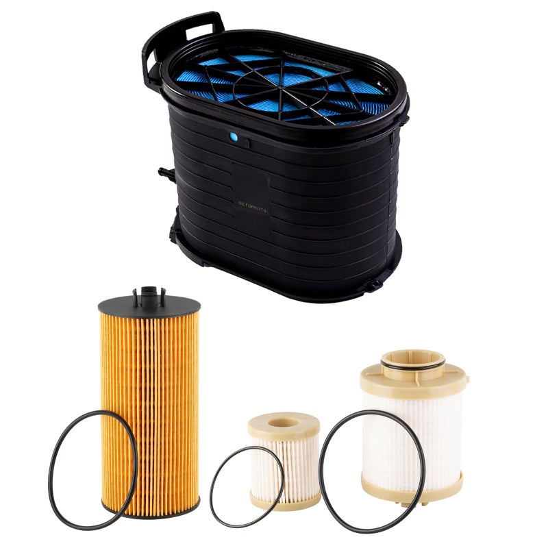 GETOPAUTO FA1778 FD4616 FL2016 60L Filter Kit Compatible with 20032007 Ford F250 F350 F450 F550 Super Duty 60L 20032005 Excursion 60L