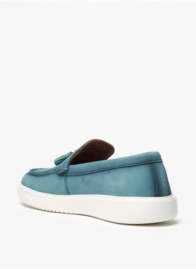 سيد دوتشيني Boys Tassel Detail Slip-On Moccasins