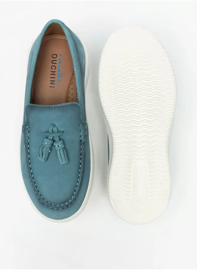 Mister Duchini Boys Tassel Detail Slip-On Moccasins