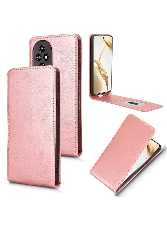 Green Tiger Case For Honor 200 5G Magnetic Vertical Flip Leather Phone Case - Image 1