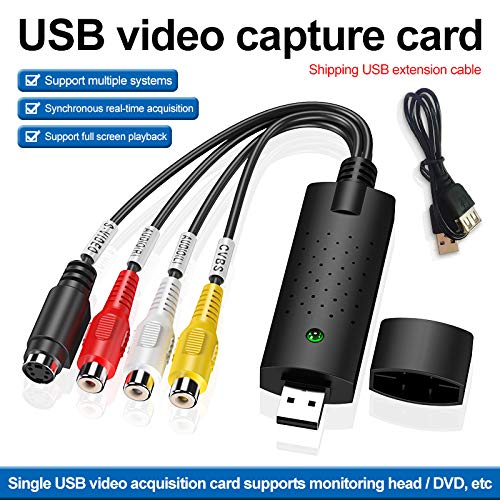 Microware USB 2.0 Video Audio Capture Card Device Adapter VHS VCR TV to DVD Converter Support Win 2000/Win Xp/Win Vista/Win 7/Win 8/Win 10 - Image 2
