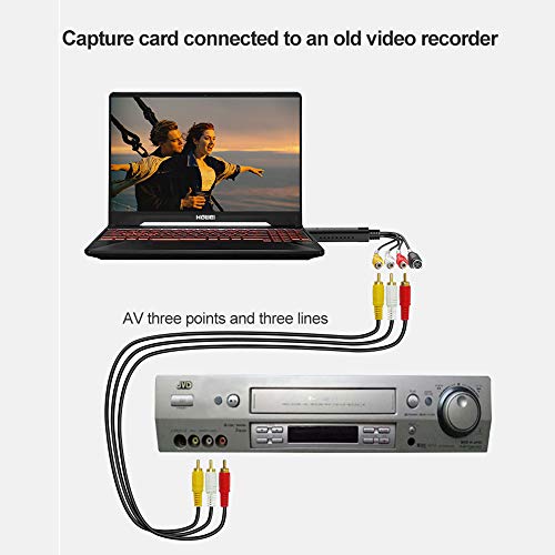 Microware USB 2.0 Video Audio Capture Card Device Adapter VHS VCR TV to DVD Converter Support Win 2000/Win Xp/Win Vista/Win 7/Win 8/Win 10 - Image 4