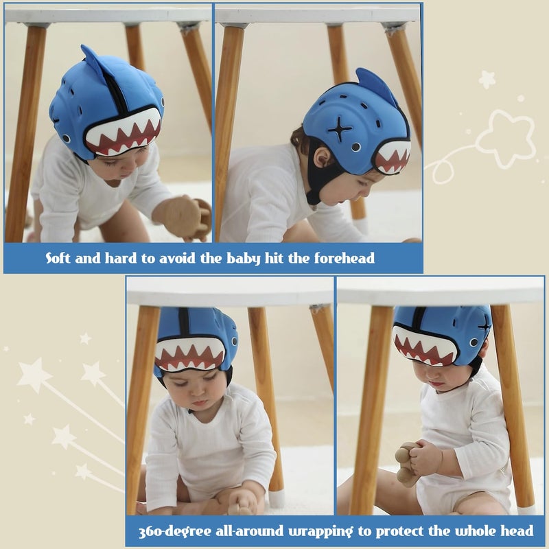 Lurui Baby Head Protector Helmet Breathable Baby Head Protector for Crawling and Walking Infant Soft Helmet AntiCollision UltraLightweight Expandable and Adjustable Age 1024 Months - Image 2