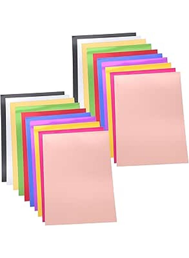 Metallic Mirror Cardstock 20 Sheets Thick Foil Paper for DIY Crafts - Image 1