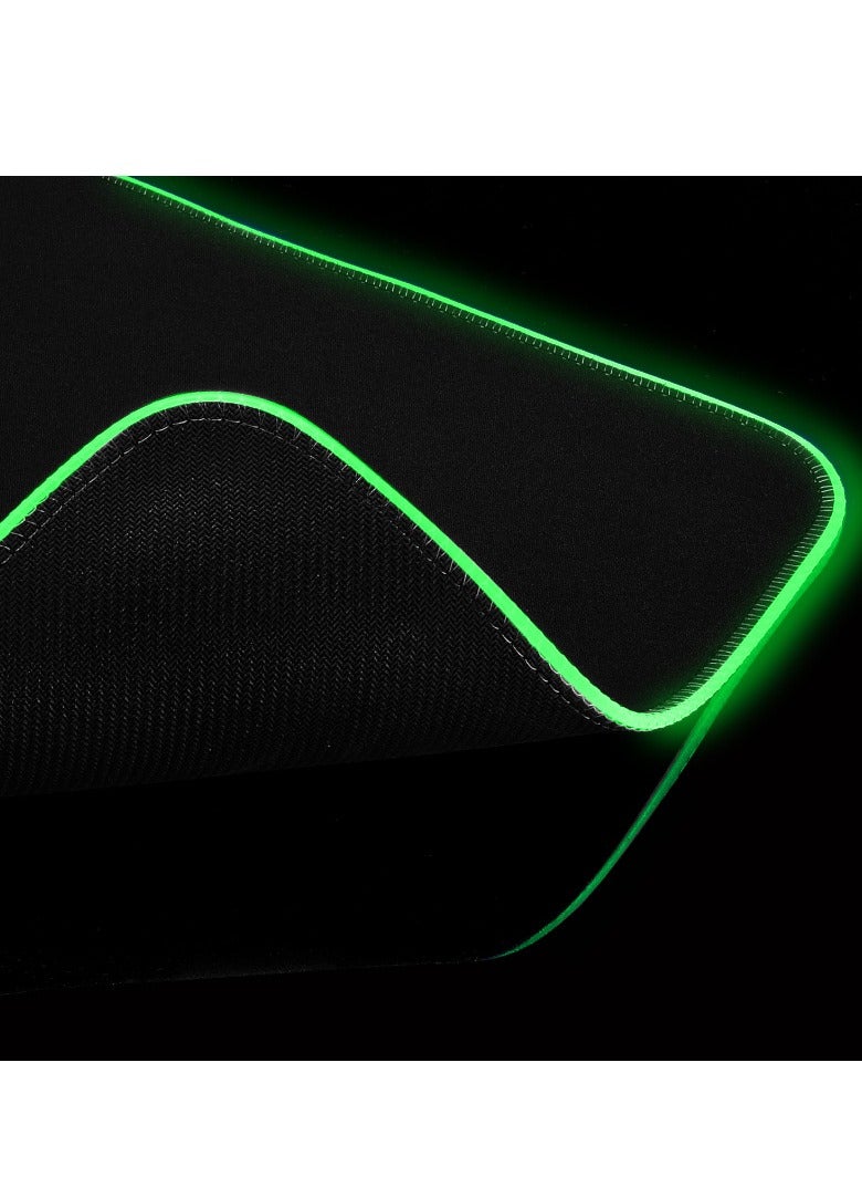 General RGB Light Mouse Pad, LED Light Color Computer Thickened Non-Slip Mouse Pad  - Image 2