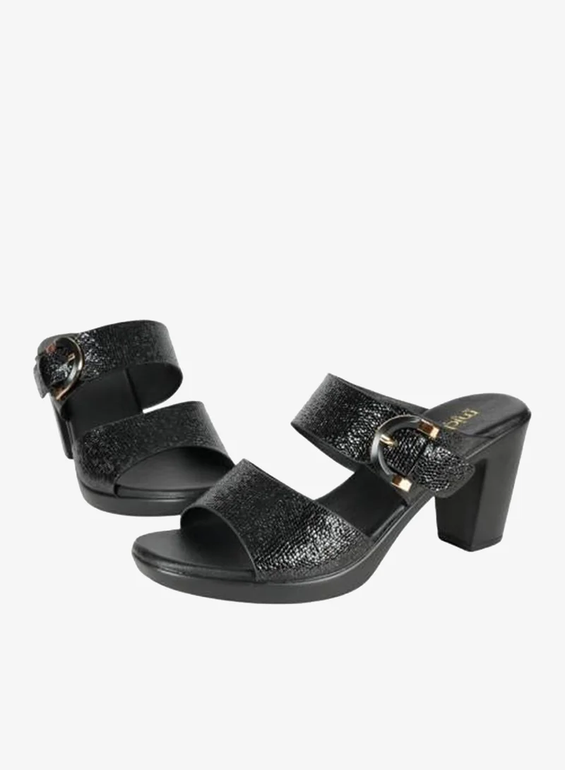 Michelle Morgan Black 092-2906 Michelle Morgan Ladies High Heel Sandals RJL199-21B Black for Women | Best Price UAE