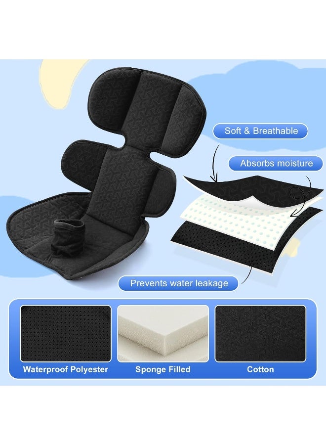 THE KENKYO Infant Insert for Doona, Thickened Baby Car Seat Head  Body Support - Image 4