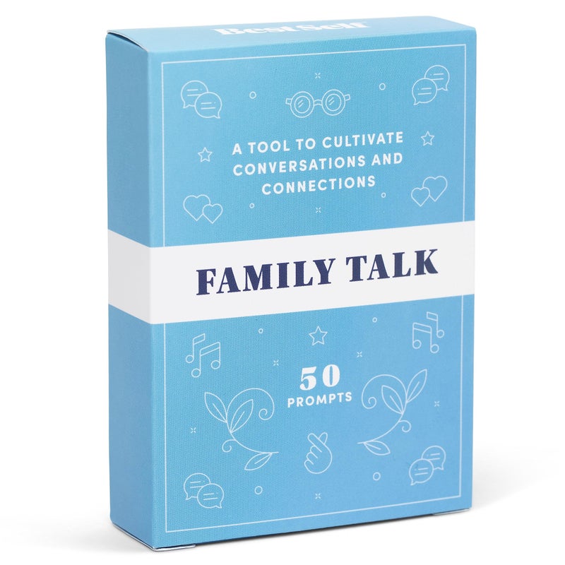 BestSelf Co. BestSelf Family Talk Deck 50 Prompt Card Game for Family Game Night Fun and Engaging Family Game for Kids and Adults Perfect - Image 3