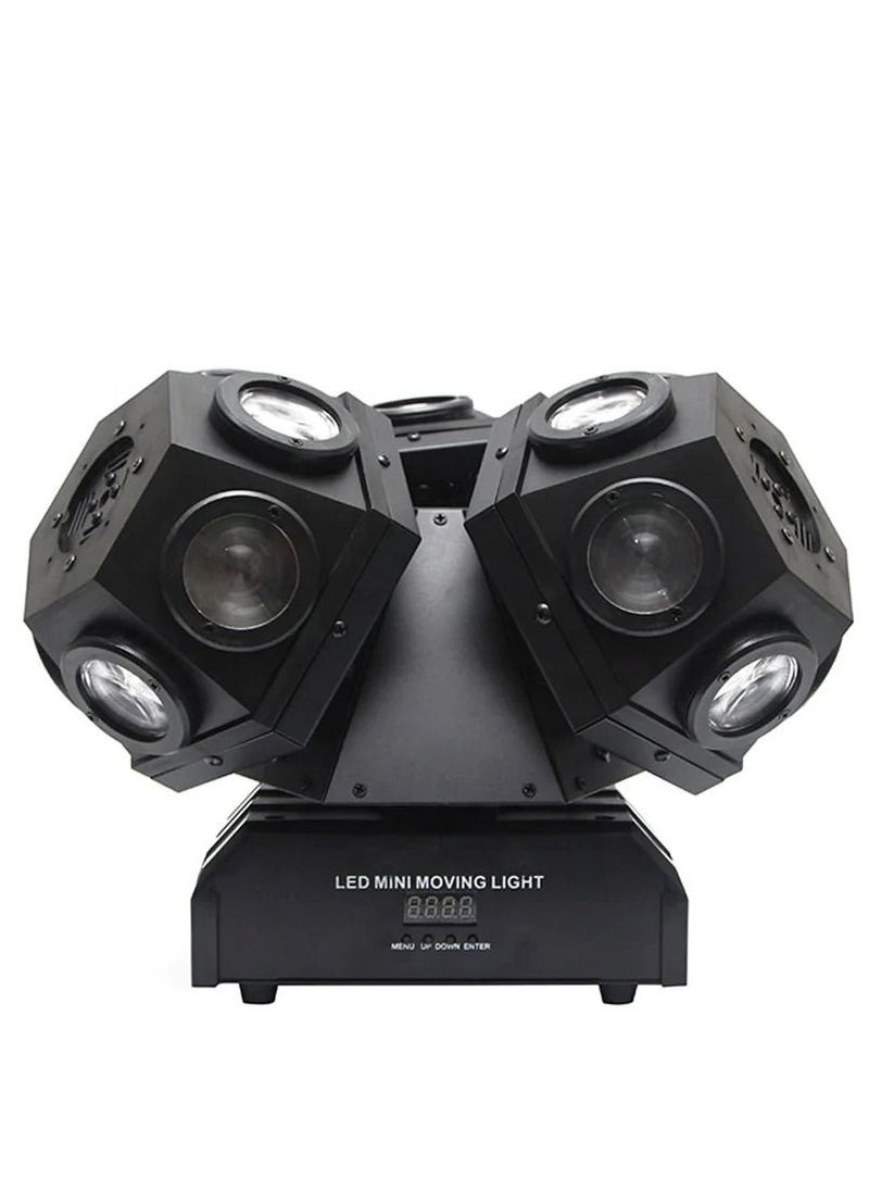Geneaire Party Stage Laser Ball Light  Dancing DJ Light 3 Side Moving Stage Spotlight High Power 10W LED Light  - Image 2