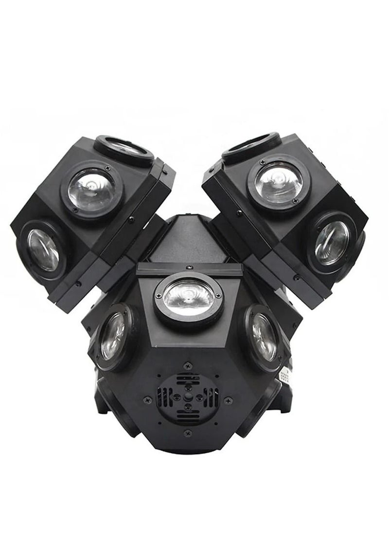 Geneaire Party Stage Laser Ball Light  Dancing DJ Light 3 Side Moving Stage Spotlight High Power 10W LED Light  - Image 4