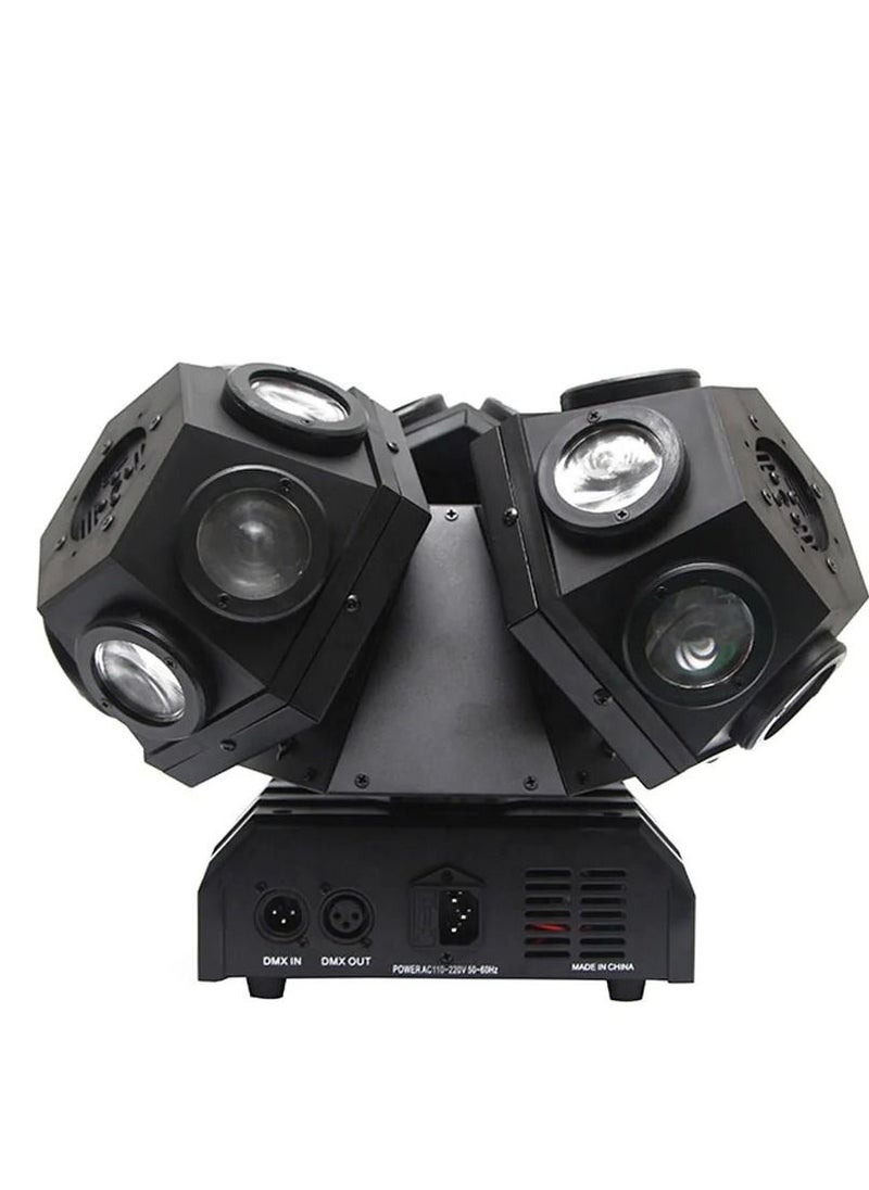 Geneaire Party Stage Laser Ball Light  Dancing DJ Light 3 Side Moving Stage Spotlight High Power 10W LED Light  - Image 5