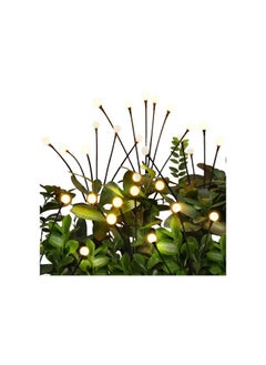 zenvo X Upgraded Solar Swaying Garden Lights, Firefly Landscape Stake Lights with Highly Flexible Copper Wire, 2 Packs  - Image 1