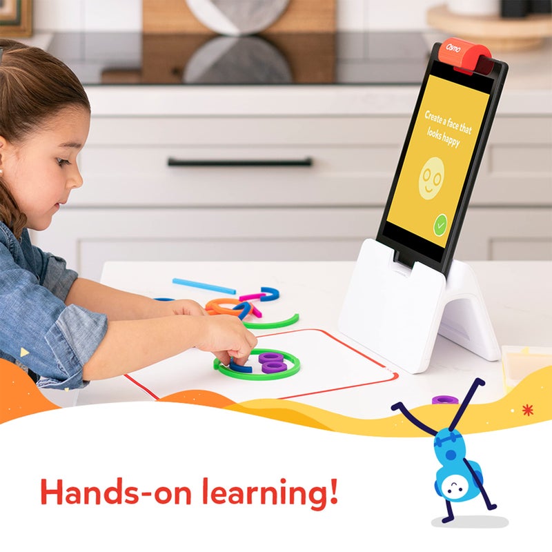 Osmo-Little Genius Starter Kit for Fire Tablet-4 Educational Learning Games-Preschool Ages 3-5-Phonics,Problem Solving & Creativity-STEM Toy Gifts,Kids(Osmo Fire Tablet Base Included) - Image 3