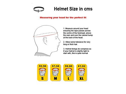 Sage Square Multipurpose Half Helmet for Men and Women (Large, Silver Matte) - Image 5
