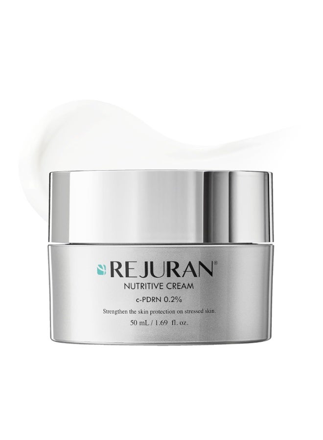 REJURANÂ® Nutritive Cream, c-PDRNÂ® â€“ Salmon DNA Facial Moisturizer for Nourishing, Deep Hydrating. Achieve Radiant, Youthful Glass Skin. Korean Skincare, Clinically Developed (1.69 fl oz) - Image 1