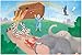 MoinKidz Bible Puzzles for Kids 4in1 Wooden Jigsaw Puzzles in Box 15 Piece Each Christian Religious Toys for Kids Noahs Ark Daniel in The Lions Den David and Goliath Old Testament - Image 4