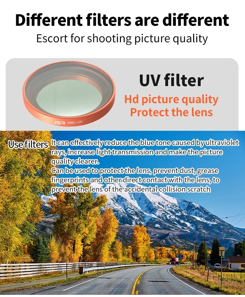 Professional Lens Filter Kit for DJI Osmo Nano ND/CPL/Black Mist/Star Night Filters Protective Camera Photography Accessories - Image 3