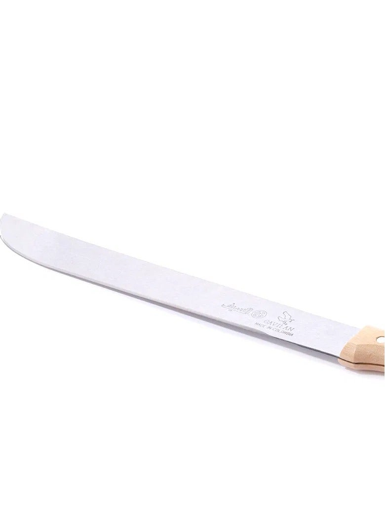 السيف  سكين الجزار جافيلان ساطور بمقبض خشبي مقاس 12 بوصة - Image 3