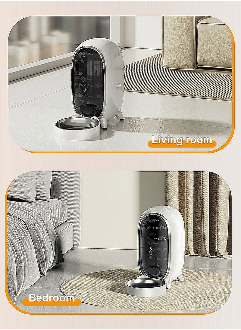 Pet Automatic Feeder Wireless Remote Intelligent Feeder Automatic Food Dispenser Feeding Machine