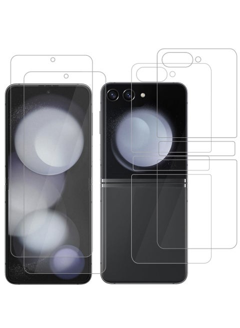 2 Pack For Samsung Galaxy Z Flip 5 Screen Protcetor Scratch and Shatter Resistant Anti Bubble Glass
