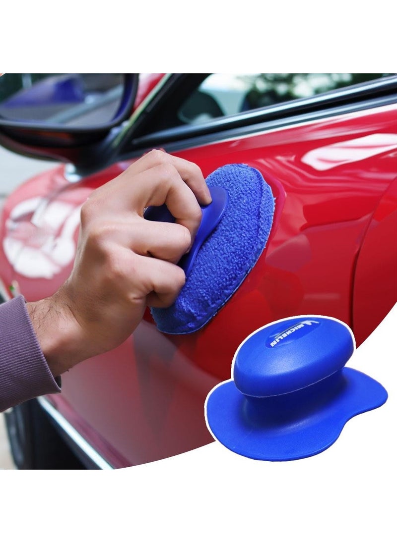 Michelin MC3510 3 Pieces 130MM Velcro Microfiber Car Wash, Polishing and Polishing Sponge  - Image 3