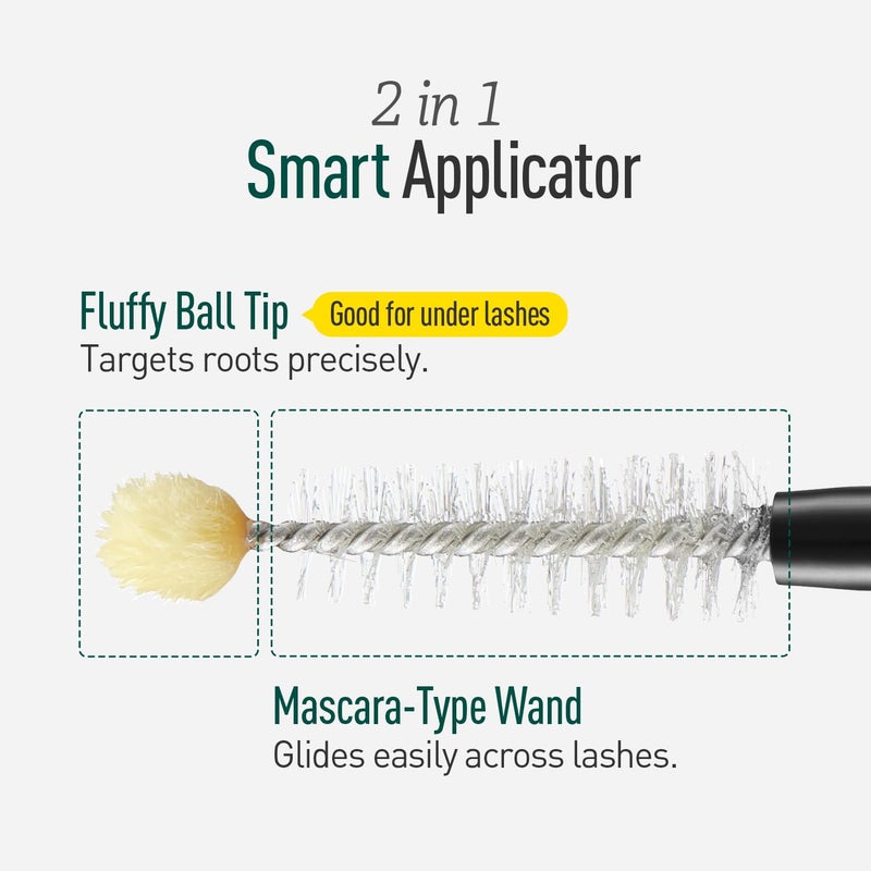 ViveLab Biotin Lash Serum - Eyelash and Eyebrow Growth Serum for Thicker, Fuller Lashes and Brows, Korean Dermatologist-Developed, 0.35oz - Image 4