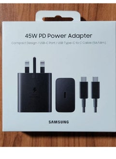 Fast Charger Compatible Samsung Galaxy S23, S23+, S22, S22Ultra, S22+, S21, S20, A32, A33, A53, A73, USB C Super Fast Charger Plug with 1.5m Type C Charging Cable