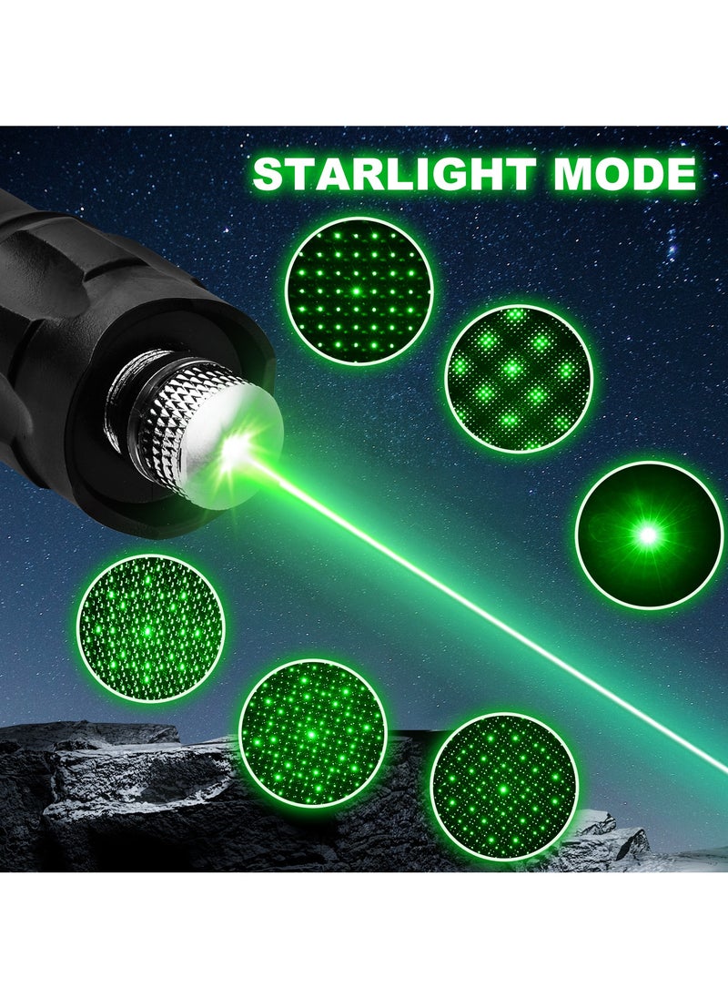 PESNCI - Long Range Green Pointer High Power, Pointer High Power with USB Charging Tactical Long Range for Indoor Meetings, Pet Exercising, Outdoor Camping, Astronomy - Image 1