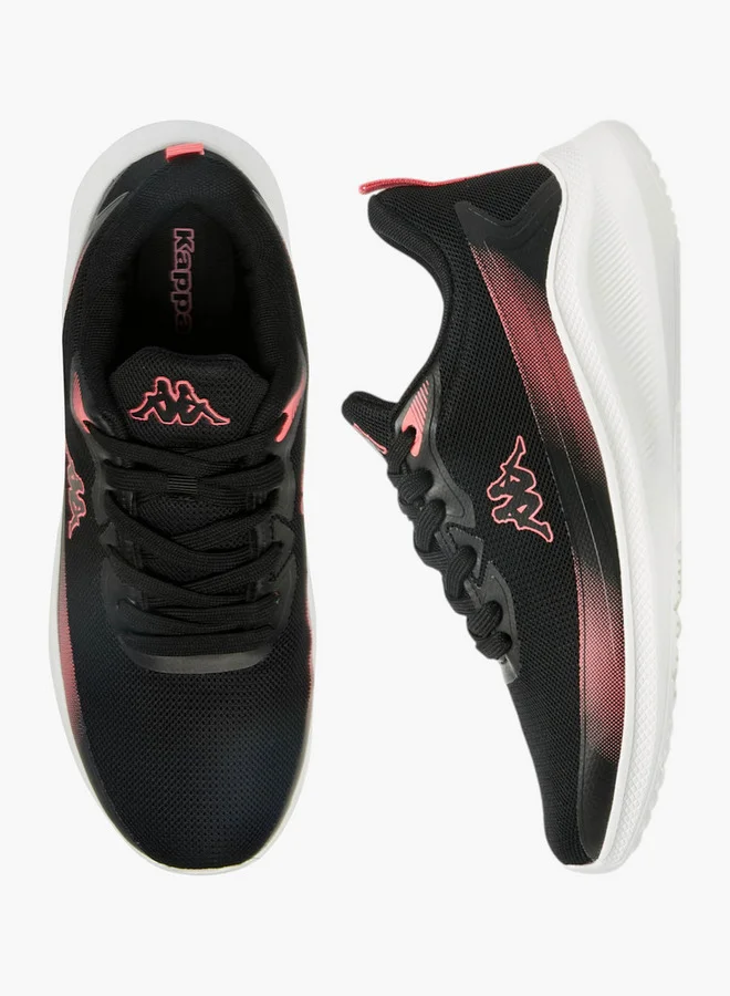 Kappa Women's Logo Detail Lace-Up Sports Shoes