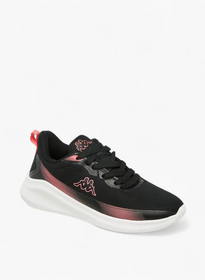 Kappa Women's Logo Detail Lace-Up Sports Shoes