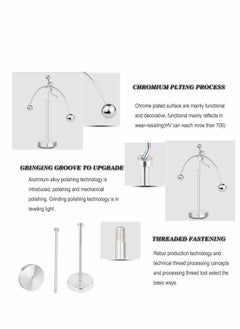 Y&D Steel Balance Toy Weightlifter Kinetic Art Balancing Decompressive Science Psychology Home Offic Decor Desk  - Image 5