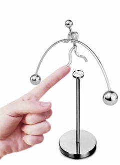 Y&D Steel Balance Toy Weightlifter Kinetic Art Balancing Decompressive Science Psychology Home Offic Decor Desk  - Image 3