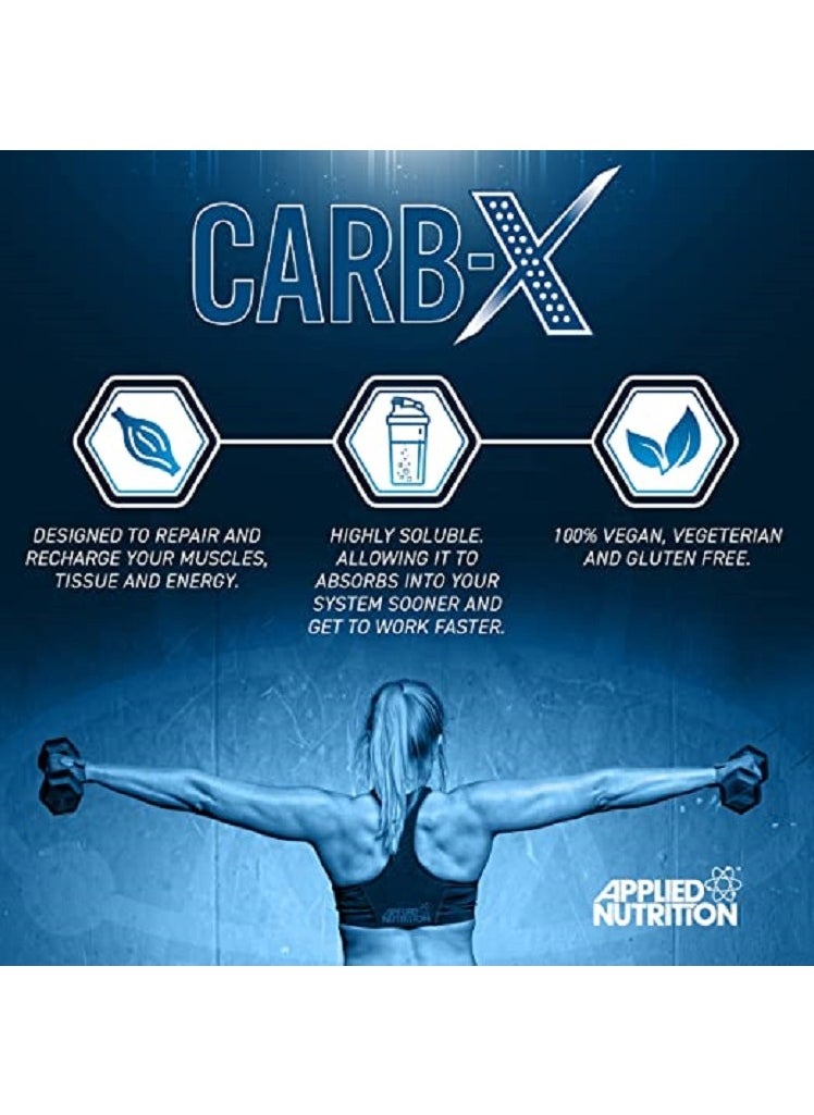 Applied Nutrition - Carb X 100% Cyclic Dextrin Carbon Hydrates Post Workout, Fruit Burst, 1.2 kg, - Image 1