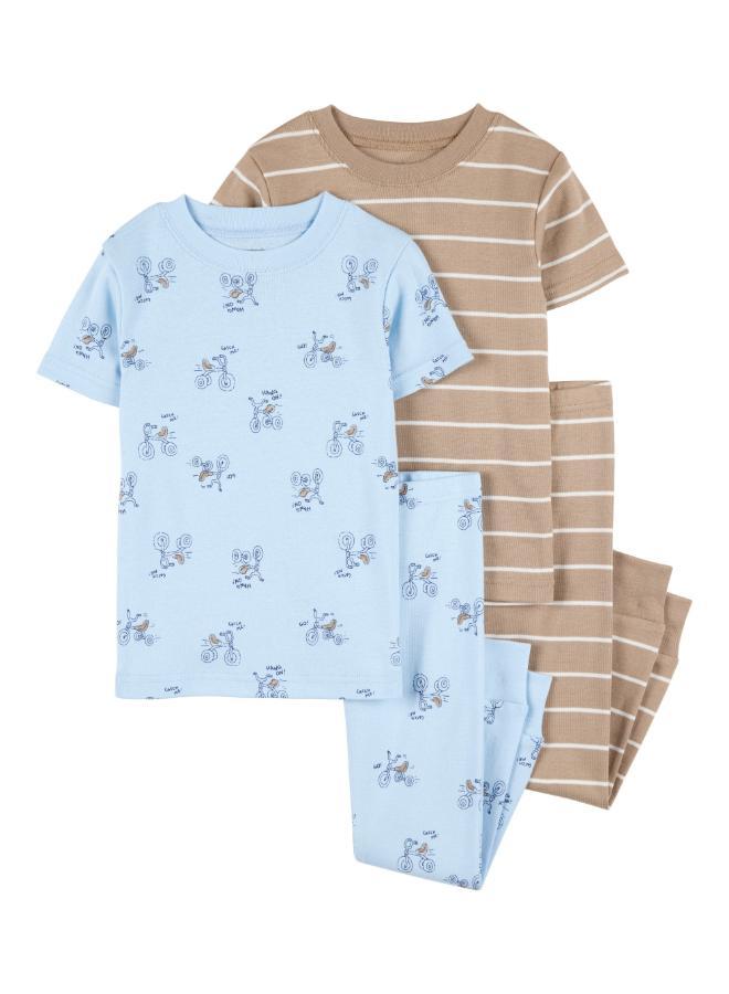 كارترز طقم بيجامات مطبوعة للأطفال  قطع - Image 1