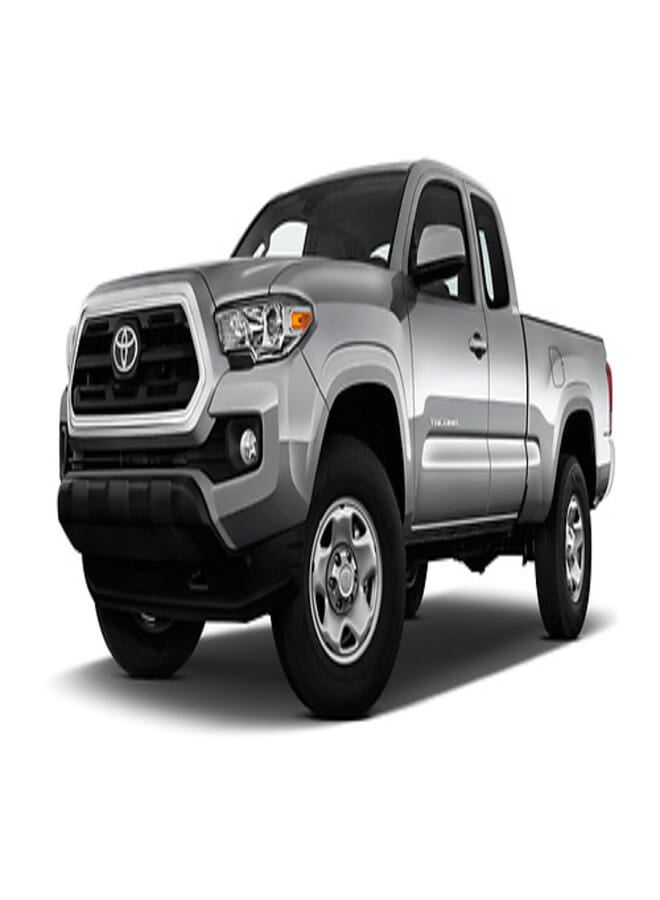 Generic car Cover 2 Layers for Toyota Tacoma SR5 Access Cab Pickup 2018  Waterproof, UV, Dustproof, Outdoor Convertible Cover (Two years warranty)  - Image 1