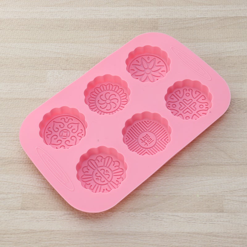 2pcs Flower Moulds Beautiful Baking Mould for Home Store Festival ( ) - Image 3
