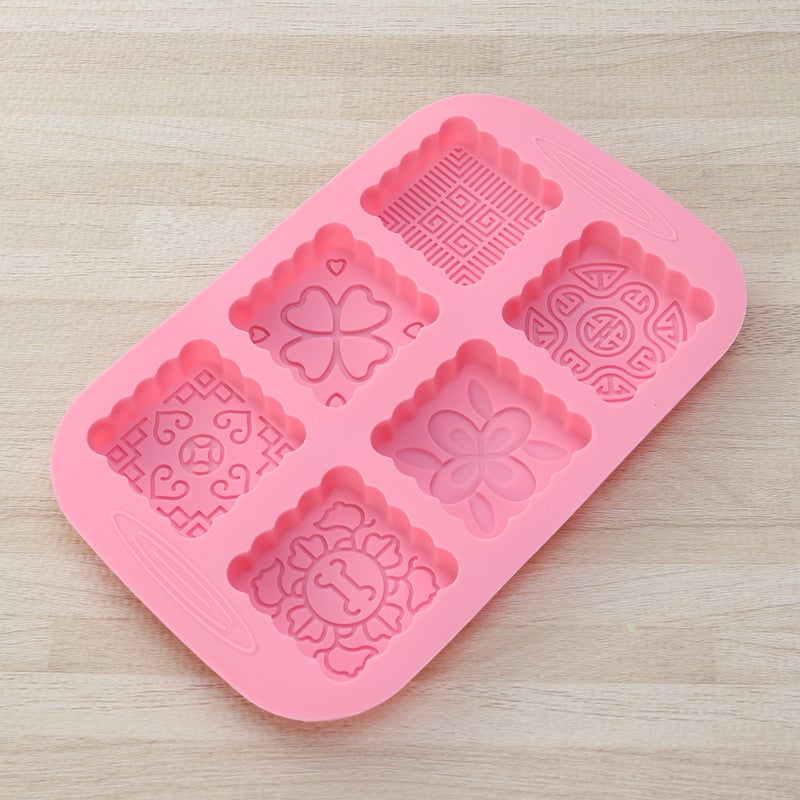 2pcs Flower Moulds Beautiful Baking Mould for Home Store Festival ( ) - Image 5