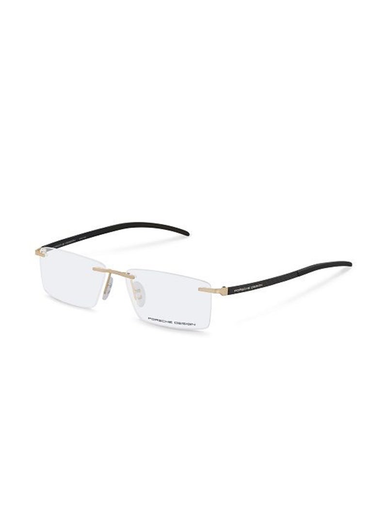 Porsche Design - Men's Pilot Eyeglass Frame - P8341 B 56 - Lens Size: 56 Mm - Image 1