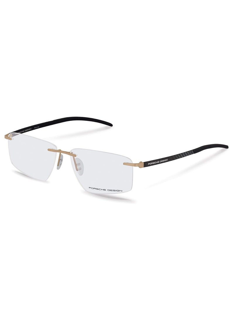 Porsche Design - Men's Pilot Eyeglass Frame - P8341 B 56 - Lens Size: 56 Mm - Image 1