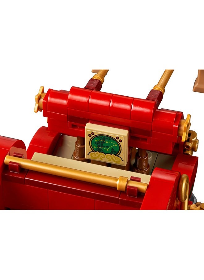 LEGO - Santa’s Sleigh Set, Building Toy for Kids with Minifigure, Reindeer Figures and Guitar, Stocking Filler Idea or fun Christmas Decoration, Gift for 9 Plus Year Old Boys and Girls 40499 (343 pieces) - Image 1