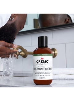 cremo Cremo Cedar Forest Beard & Scruff Softener, Softens and Conditions Coarse Facial Hair of all Lengths in Just 30 Seconds, 6 Fluid Ounce  - Image 2