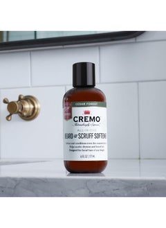 cremo Cremo Cedar Forest Beard & Scruff Softener, Softens and Conditions Coarse Facial Hair of all Lengths in Just 30 Seconds, 6 Fluid Ounce  - Image 3